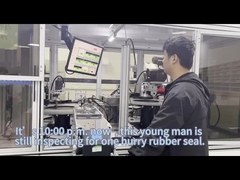 Inspection à 100% du joint en caoutchouc