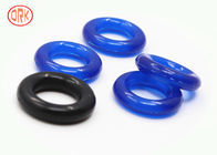Demi taille adaptée aux besoins du client transparente bleue de résistance thermique de joint circulaire de silicone