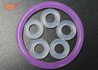 FDA a coloré les joints circulaires métriques AS568 de joint circulaire clair en caoutchouc de silicone standard