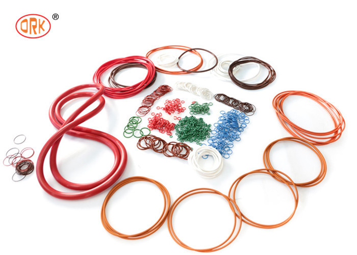 La couleur différente NBR EPDM FKM AEM AS568 de taille a coloré les joints circulaires en caoutchouc pour Turbo