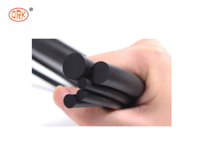 Résistance à l'eau solide noire de bande en caoutchouc de profil d'extrusion d'EPDM excellente O Ring Cord
