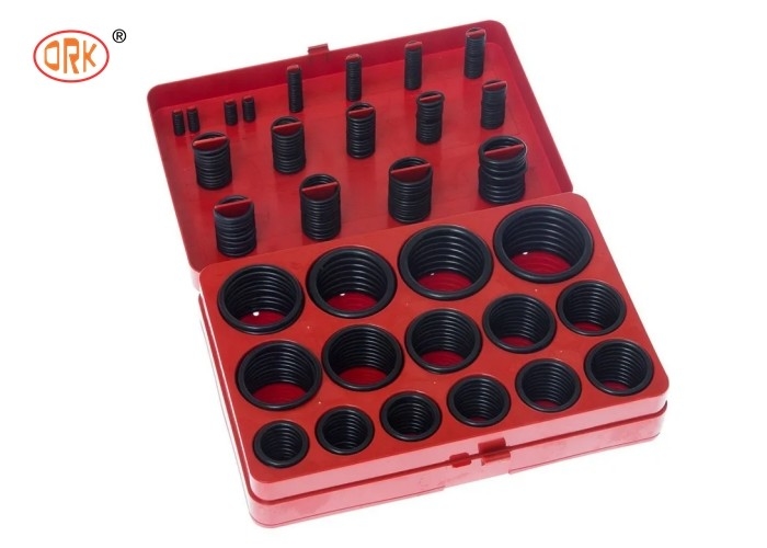 Joints circulaires étanches noirs de 382pcs NBR en O jaune bleu rouge Ring Kits pour le camion