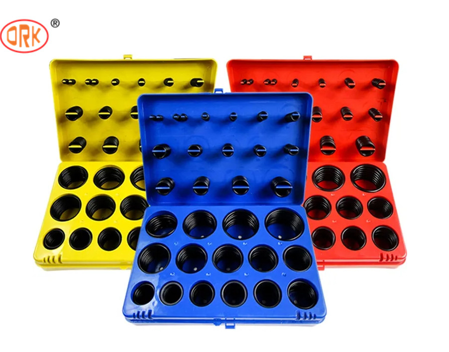 Joints circulaires étanches noirs de 382pcs NBR en O jaune bleu rouge Ring Kits pour le camion