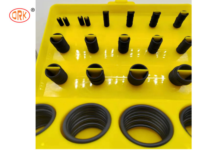 Fabricant bleu de kit de joint circulaire de tailles de Ring Box Silicone 30 de joint de 404pcs O