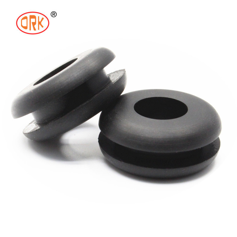 Grommets en caoutchouc de silicone de qualité industrielle avec résistance à la traction protègent les fils