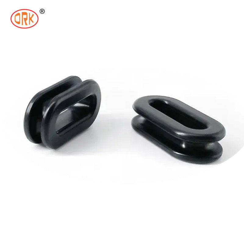 Grommets en caoutchouc de silicone de qualité industrielle avec résistance à la traction protègent les fils