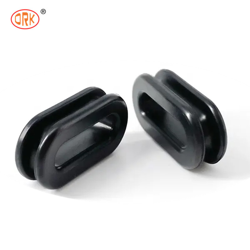 Grommets en caoutchouc de silicone de qualité industrielle avec résistance à la traction protègent les fils