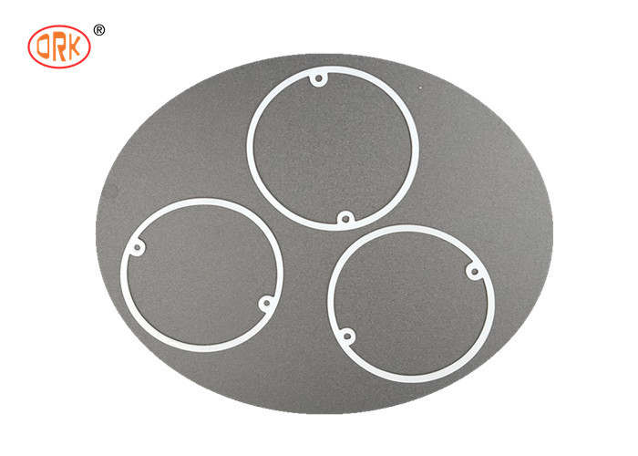 Séries en caoutchouc blanc non inflammable, silicone plat, haute pression O, taille sur mesure