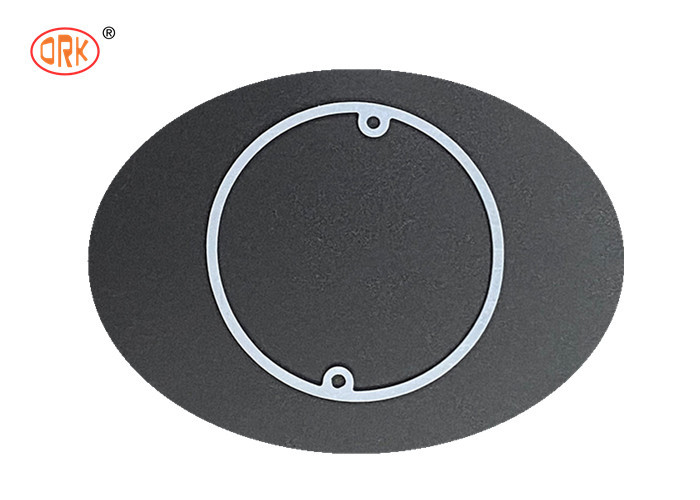 Séries en caoutchouc blanc non inflammable, silicone plat, haute pression O, taille sur mesure