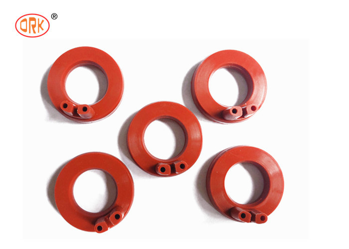 Anneau de joint à poussière rouge EPDM avec une excellente résistance à l'abrasion et une résistance à la traction
