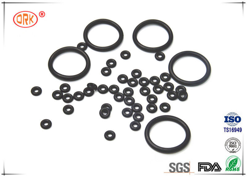 Joint industriel noir de joint circulaire d'ORK NBR diamètre intérieur de 0.794MM - de 66.04CM