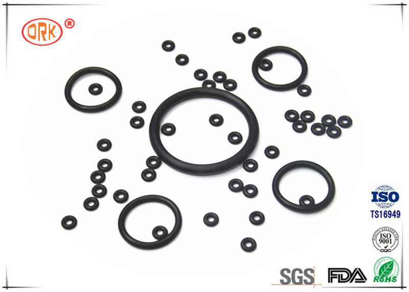 Joint industriel noir de joint circulaire d'ORK NBR diamètre intérieur de 0.794MM - de 66.04CM