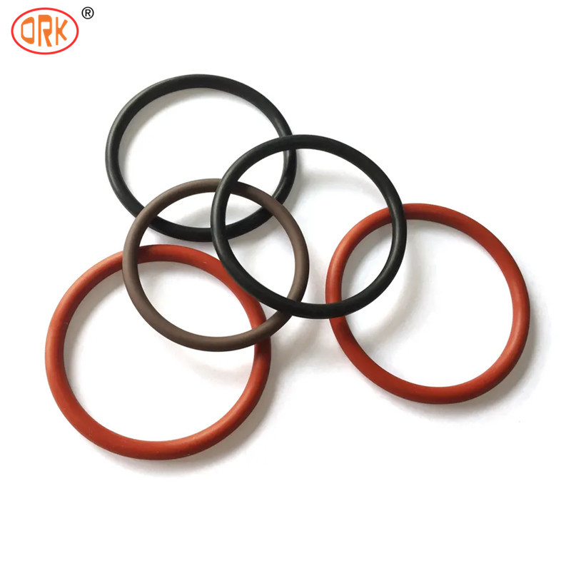 Rouge 70 Shore Un joint de silicone supérieur O joint à anneaux pour le pétrole et le gaz