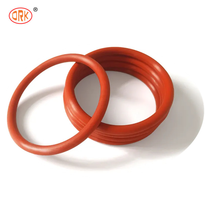 Rouge 70 Shore Un joint de silicone supérieur O joint à anneaux pour le pétrole et le gaz