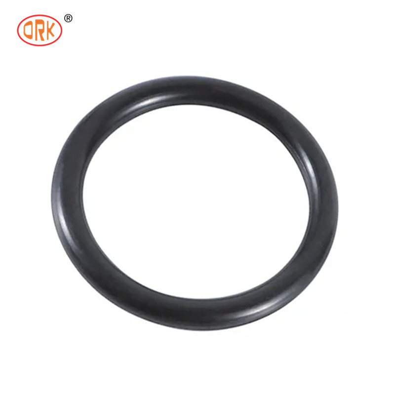 70 Shore Un joint en caoutchouc 13 mm anneau de silicone noir pour les exigences de compatibilité chimique