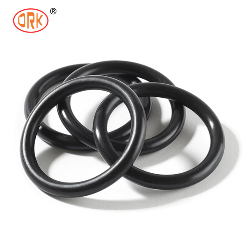 70 Shore Un joint en caoutchouc 13 mm anneau de silicone noir pour les exigences de compatibilité chimique