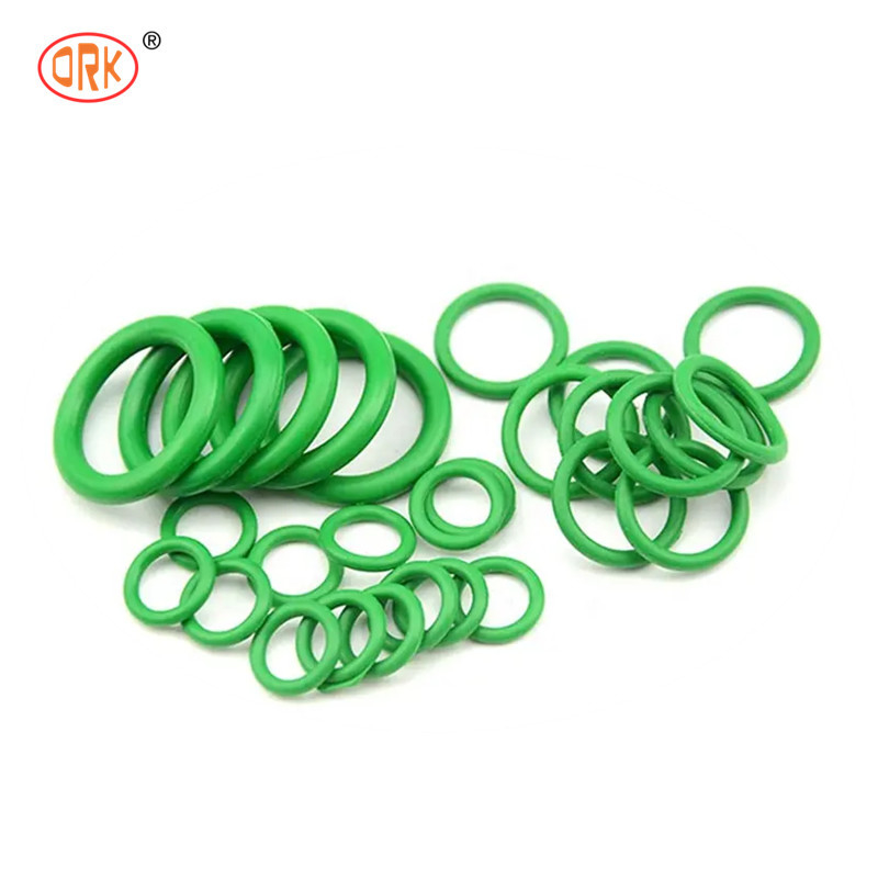 ORK Produit en caoutchouc Anneaux de haute température en silicone vert