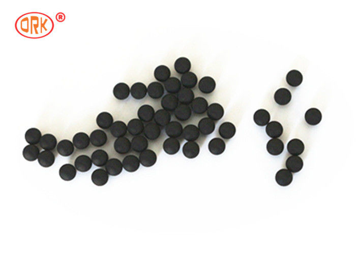Petite couleur 15mm noire solide douce de la boule 5mm 9mm 10mm en caoutchouc de silicone