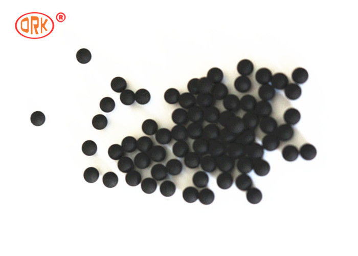Petite couleur 15mm noire solide douce de la boule 5mm 9mm 10mm en caoutchouc de silicone