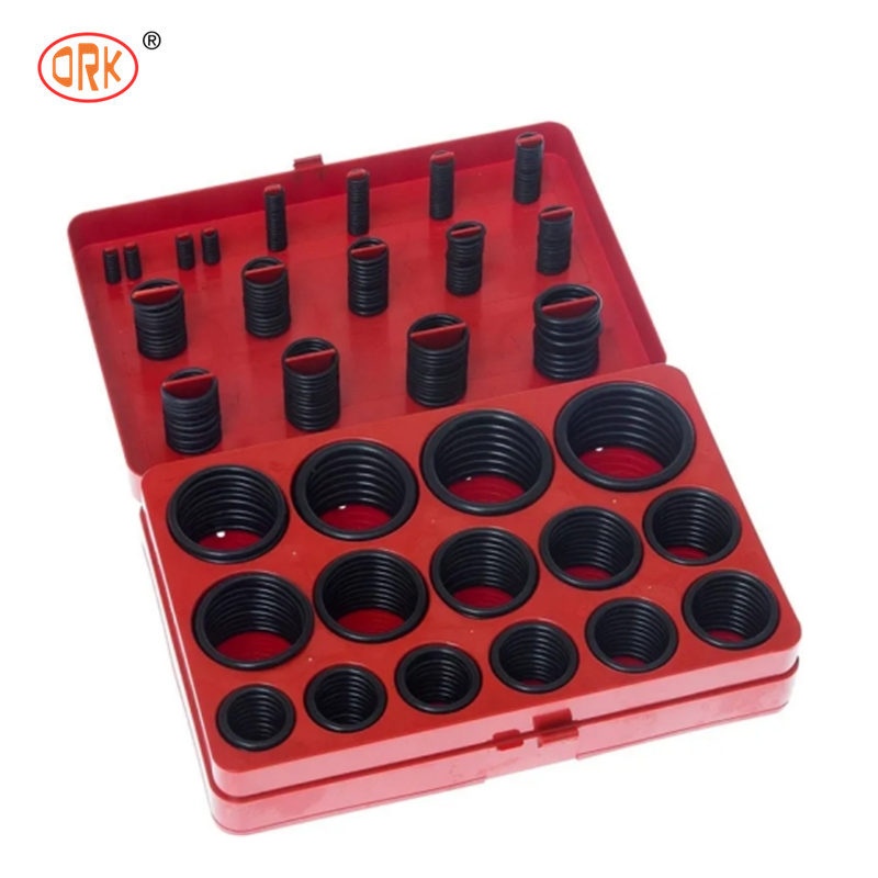 Kit de joints toriques en nitrile NBR, jeu de joints toriques en caoutchouc multi-matériaux, joints d'étanchéité étanches, convient pour l'entretien automobile, d'excavatrice et de pipeline