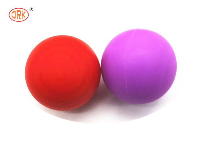 Boule molle pleine d'entrain colorée par résistant à l'eau en caoutchouc de silicone de FDA